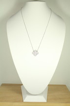 Single Clover Cubic Zirconia Necklace - $45.00