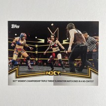 2018 Topps WWE Women&#39;s Division NXT Asuka Memorable Matches Moments NXT-9 - £0.81 GBP