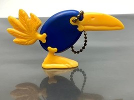 Vintage Souvenir Keyring Funny Little Bird Keychain Drole D’ Oiseau Porte-Clés - £5.82 GBP