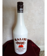 MALIBU (EMPTY) CARIBBIN RUM BOTTLE 4/5 QUART (#2393) - £12.84 GBP