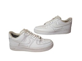 Nike Air Force 1 &#39;07 White White Sneakers Shoes CW2288-111 Men&#39;s Sz 9 - $49.21 CAD