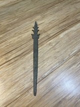 Vintage Brass Ornate Sword Knife Letter Opener KG JD - £11.76 GBP