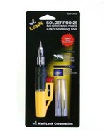 Wall Lenk LSP-25 SOLDERPRO 25 Butane Powered Soldering Iron - $23.59
