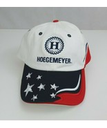 Vintage Hoegemeyer Hybrid Patriotic Embroidered Adjustable Baseball Cap - $360.13 MXN