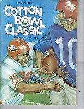 1966 Cotton Bowl Game Program Georgia SMU RARE VHTF - $144.83