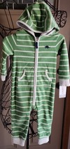 Carter’s ~ 12 Month Baby ~ One (1) Piece Sleeper ~ Green Striped  - €17,12 EUR