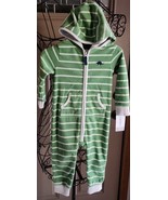 Carter’s ~ 12 Month Baby ~ One (1) Piece Sleeper ~ Green Striped  - €17,12 EUR