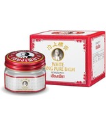 3 X 40gr Siang Pure White Balm Muscle Pain Relieve Sprain Bruises - $554.66 MXN