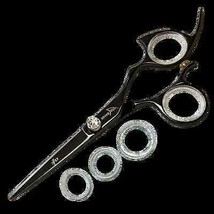 Shark Fin professional shear 440A steel best professional hairdressing scissors - £230.92 GBP