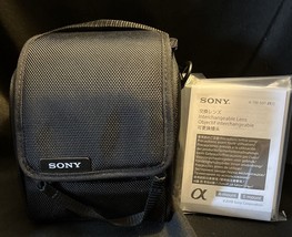 Sony LCS-FEA Lens Case for 85mm f/1.4 20mm f/1.8 16-35mm f/2.8 24-70mm f... - $17.23