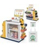 Educational Pretend Play Cash Register with Canadian Currency &amp; Activity... - $715.68 MXN