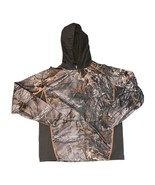 Realtree Browning Hoodie Mens Pullover Long Sleeve Lined Forest Green Si... - $35.05