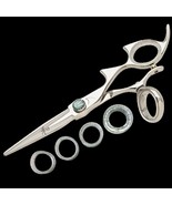 Double Shark Fin swivel shear best professional hairdressing scissors - $9,879.93 MXN