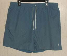 Excellent Mens Polo Sport Ralph Lauren Blue Swim Trunks Size Xl - £22.04 GBP