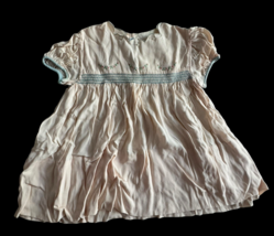 Nannette Toddlers Antique Dress Pink Baby Doll Or Child - $223.67 MXN