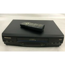 Panasonic pv-v4000 Mono VHS VCR VHS Player with Remote and Cables - £102.06 GBP