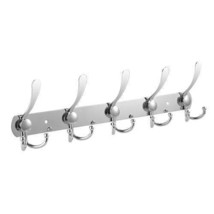 Wall Mount Coat Hook 15 Hooks Stainless Steel Clothes Hangers Rack Robe Hat T... - £26.54 GBP