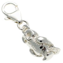 Welded Bliss Sterling 925 Solid Silver Owl Bird Charm Or Pendant Clip Fit WBC... - $24.50