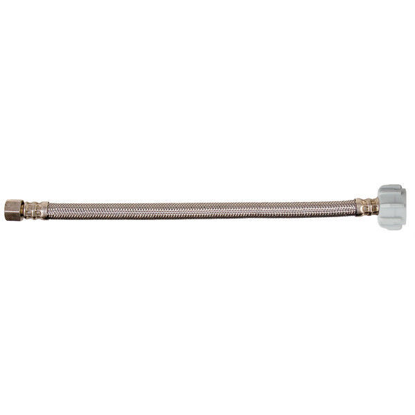 Aquaflo KWC-412 1/2 FIP x 7/8 Ballcock x 12" Stainless Steel Toilet Connector - $3.20