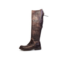 $364 Bed Stu Boots 8 &#39;manchester&#39; Tall Handcrafted Brown Vtg Leather *Lovely* - £151.54 GBP