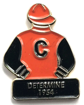 1954 Kentucky Derby Winner Determine Jockey Silks Pin Horse Racing Memor... - $14.99 1954 Kentucky Derby Winner Determine Jockey Silks Pin Horse Racing Memor... - $14.99