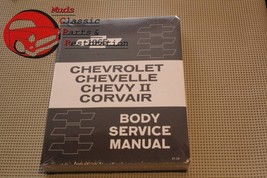 65 Chevy Impala Chevelle CHEVY II Corvair Body Service Repair Shop Manual - $35.63