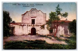 Mission Basilica San Diego de Alcala San Diego California CA UNP DB Postcard O14 - £3.84 GBP
