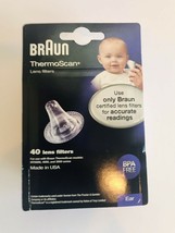 BRAUN Thermoscan Lens Filters for Thermometer 2- 20 Pack Filters New/ Sealed - £12.06 GBP