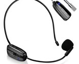 Wireless Microphone Headset, 2.4G Wireless Mic, 50M Stable Wireless Tran... - $60.99