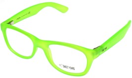 Sweet Years Eyewear Frame Green Rectangular SY318 02 Italian Made - £28.68 GBP