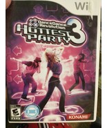 Dance Dance Revolution: Hottest Party 3 (Nintendo Wii, 2009) Complete w/... - £6.99 GBP