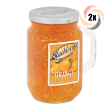 2x Mugs Blackburn&#39;s Orange Marmalade Fat Free Jelly Mugs 18oz ( Fast Shipping! ) - £15.10 GBP