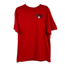 Softball Mom Womens Favorite Player T-Shirt Red Short Sleeve Crew Neck Cotton L - $18.99
