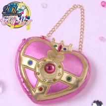 Authentic Sailor Moon Crystal 20th Anniversary Rare Pink Heart Bag Bandai Kawaii - £70.52 GBP