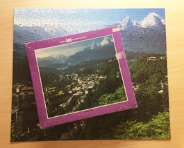 Vintage 50s Whitman Guild Jigsaw Puzzle- #4615-4 &quot;Berchtesgaden, Germany&quot;  - £9.43 GBP