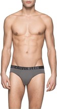 Calvin Klein Men`s ID Microfiber Hip Brief (Grey Sky(NU8649-021)/Black, X-Large) - £19.77 GBP