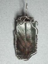 Dendritic Quartz Crystal Pendant Wire Wrapped .925 Sterling Silver by Je... - $72.00