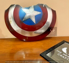 Captain America Broken Shield Marvel Legends 22 Avengers Shield Cosplay Shield.. - £58.36 GBP