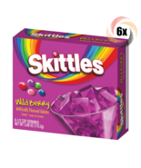 6x Packs Skittles Wild Berry Fat Free Flavored Gelatin | 3.89oz | Fast S... - £18.51 GBP