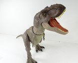 Mattel 2018 Jurassic Park T-Rex Dinosaur Chomping Mouth Thrashing Tail B... - $13.49