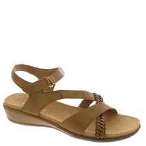 Easy Spirit Women&#39;s Hart3 Wedge Sandal, Cognac, 11 Wide - $52.64