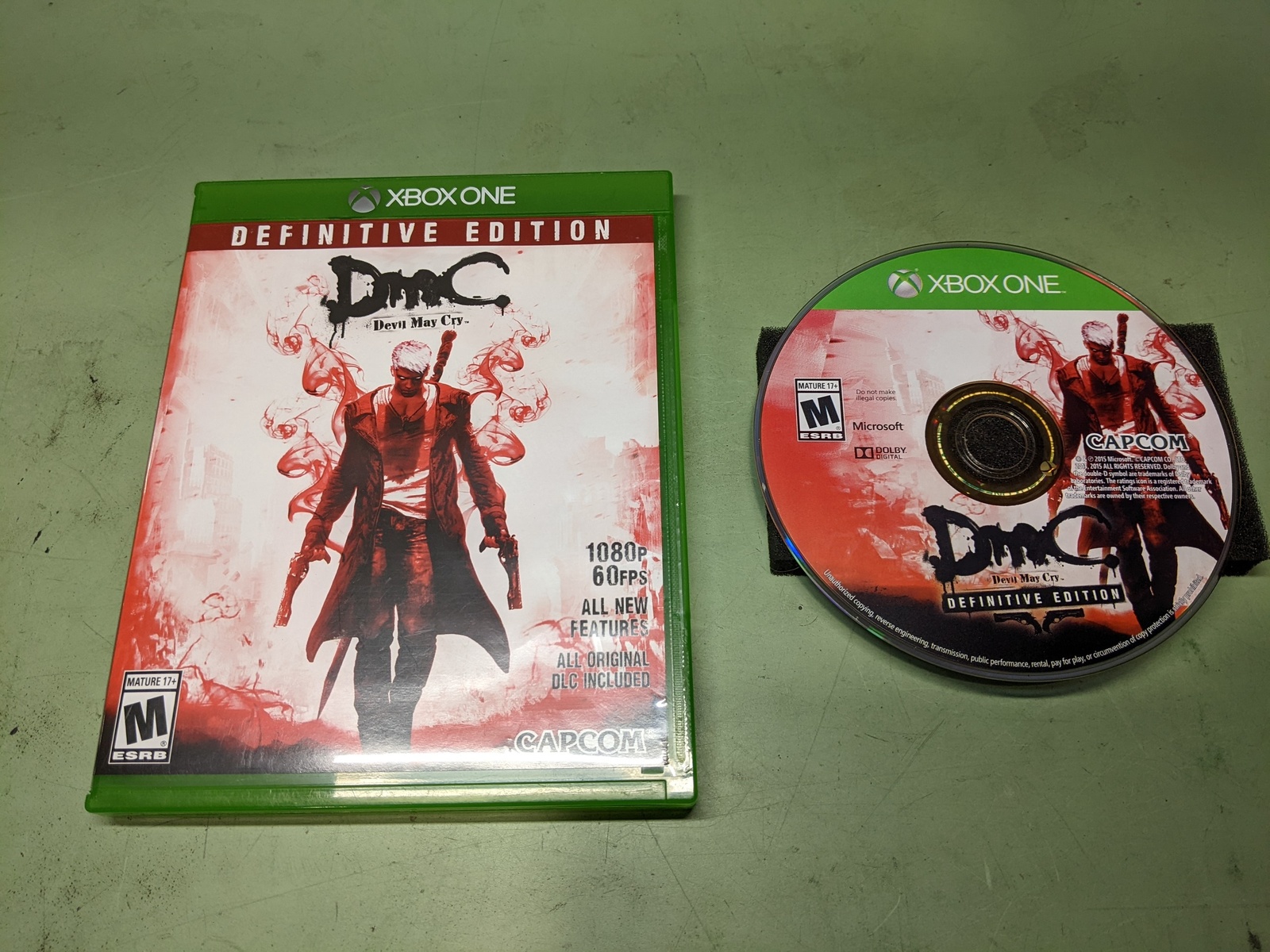 DMC: Devil May Cry [Definitive Edition] Microsoft XBoxOne Disk and Case - $12.98