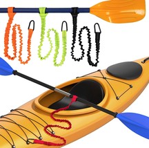 Two-Pack Stretchable Paddle Straps With A Carabiner Secure Leash Lanyard... - $35.93