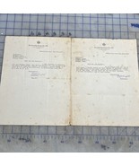 Freemasonry Letters Breckinridge Lodge 492 Unmasonic Conduct Texas 1922 ... - $575.90 MXN