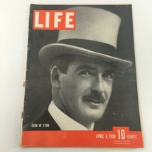 VTG Life Magazine April 4, 1938 Anthony Eden of Eton - £10.44 GBP