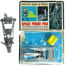 Vintage 1966 Mattel Major Matt Mason Space Probe Pak &amp; Rocket Launcher - £58.91 GBP