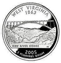 2005-D West Virginia State Quarter~ Included - £2.61 GBP
