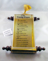 Home Interior The Lord&#39;s Prayer Metal Wall Scroll in gift box CLEARANCE ET0519-A - £15.93 GBP