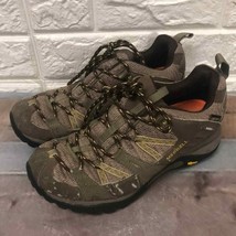 Merrell Siren Sport Women&#39;s Hiking Shoe size 6 Gore Tex Vibram Sole brown - £29.13 GBP