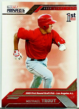 Red Hot! 1ST Mike Trout Rookie! 2009 Tristar Prospects Plus #20 Original! - £320.47 GBP